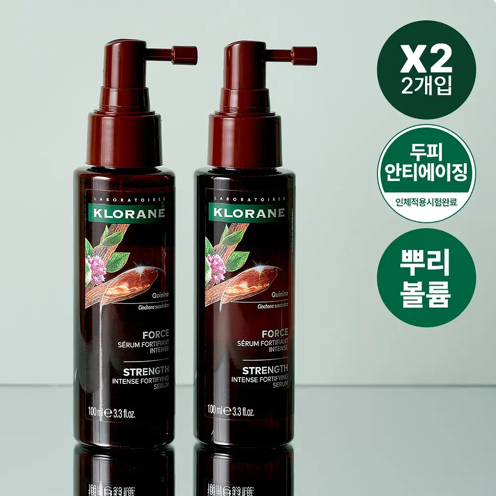 [두피 안티에이징 앰플] 클로란 퀴닌 두피 세럼 100ml 2입 기획 (NEW)
